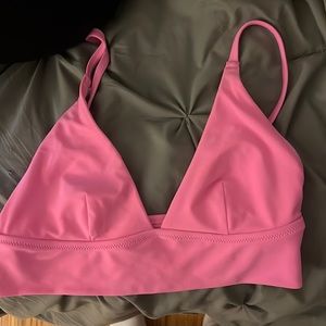 hot pink aerie bikini top
